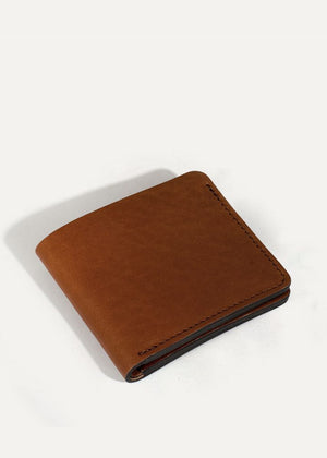 bleu de chauffe peze brown wallet