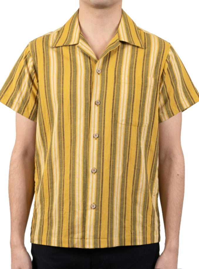 Naked & Famous Aloha Sahara Stripe in Yellow